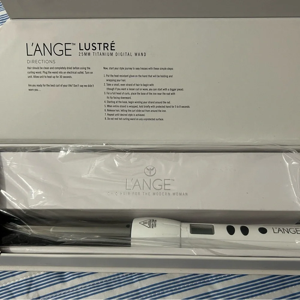 L’Ange Lustre 25mm Titanium Digital Wand ~ EUC - Picture 4 of 6